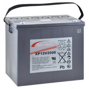 AGM аккумулятор Exide Sprinter XP12V2500 (12В, 75.6Ач) &ndash; серия батарей высокого тока - NAXP122500HP0FA NAXP122500HP0FA фото