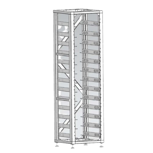 Стандартная стойка 19 дюймов, (12 шт.) 3U-HRACK Deye 3U-HRACK фото