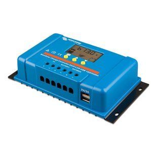 Solar charge controller Victron Energy BlueSolar (without Bluetooth) PWM DUO-LCD&USB 12/24V-20A - SCC010020060 SCC010020060 photo