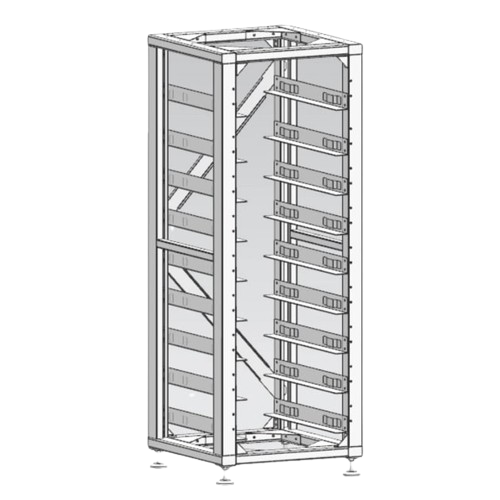 Стандартная стойка 19 дюймов, (8 шт.) 3U-LRACK Deye  3U-LRACK фото