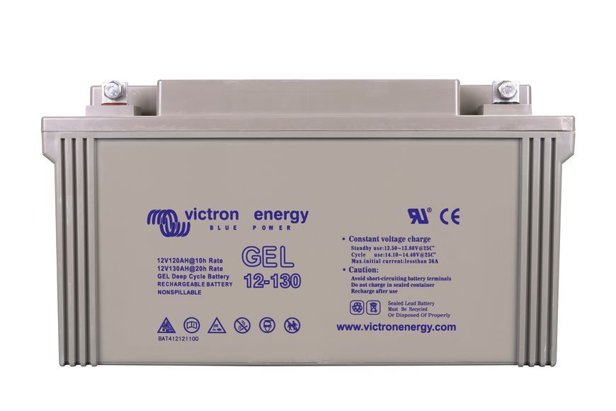 Victron Energy 12V/130Ah GEL Deep Cycle Battery &ndash; BAT412121104 BAT412121104 photo