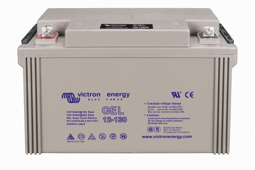 Victron Energy 12V/130Ah GEL Deep Cycle Battery &ndash; BAT412121104 BAT412121104 photo
