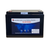 Аккумулятор LiFePO4 Sacred Sun SCIFP12100 12В 100Аг с BMS и Bluetooth мониторингом - SCIFP12100 SCIFP12100 фото