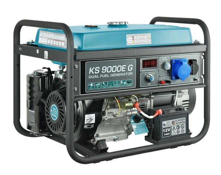 K&ouml;nner&S&ouml;hnen KS 9000E G Gasoline Generator (6.5 kW) - KS9000EG KS9000EG photo