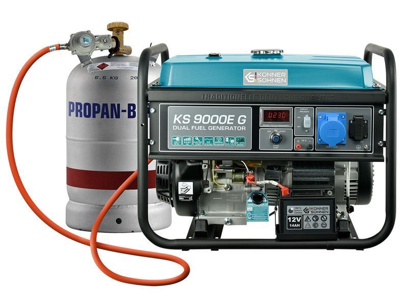 K&ouml;nner&S&ouml;hnen KS 9000E G Gasoline Generator (6.5 kW) - KS9000EG KS9000EG photo