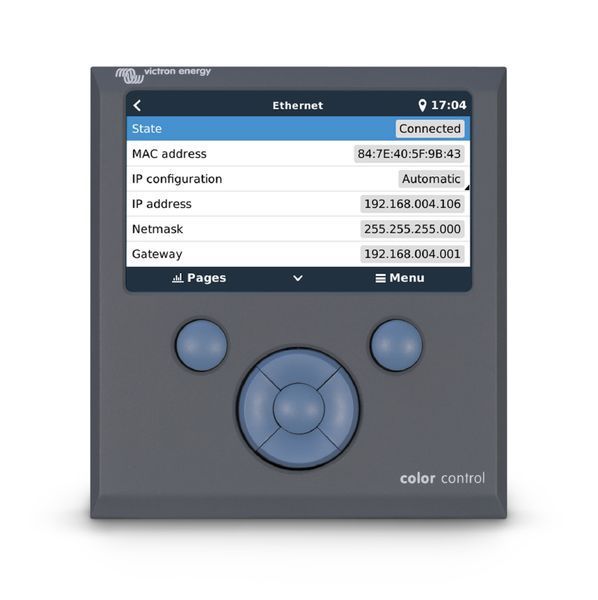 Коммуникационный центр Victron Energy Color Control GX &ndash; BPP010300100R BPP010300100R фото