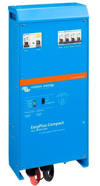 Инвертор Гибридный Victron EasyPlus C 12/1600/70-16 с зарядным устройством 12В 70А - CEP122160000 CEP122160000 фото