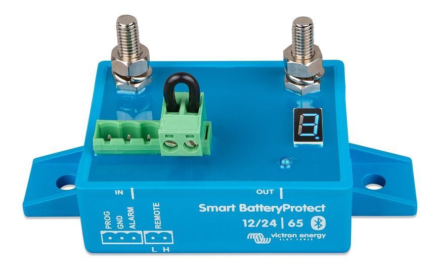 Защита аккумулятора от глубокого разряда Smart BatteryProtect 12/24V 65A Victron Energy - BPR065022000 BPR065022000 фото