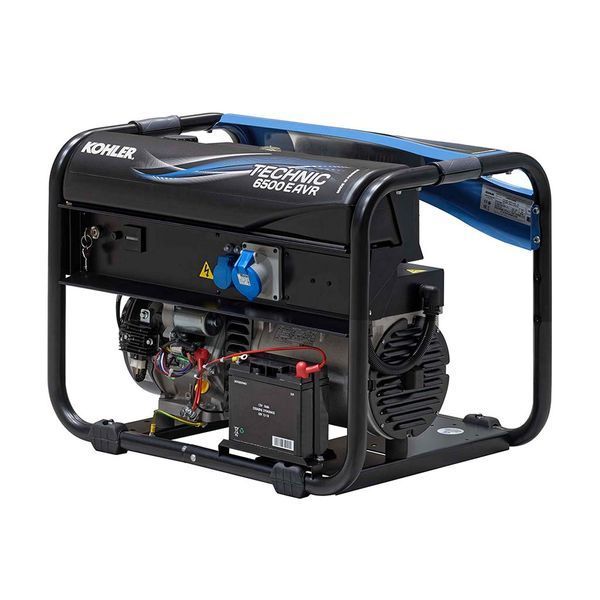 Rehlko TECHNIC 6500 E AVR C5 230V 6.3kW Gasoline Generator (SDMO / Kohler) - 3499231003848 3499231003848 photo