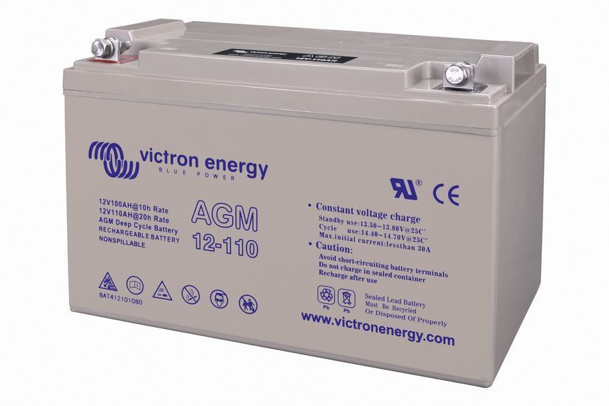 Аккумулятор Victron Energy AGM Deep Cycle 12В 110Аh - BAT412101084 BAT412101084 фото
