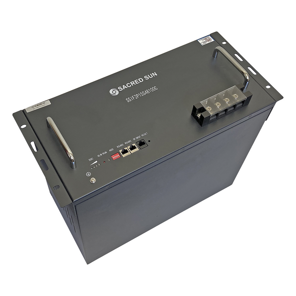 Аккумулятор LiFePO4 Sacred Sun SLSIFP48100A(5U) 48В 100Ач со встроенным BMS и поддержкой CAN-шины - SSIF2P15S48100C SSIF2P15S48100C фото