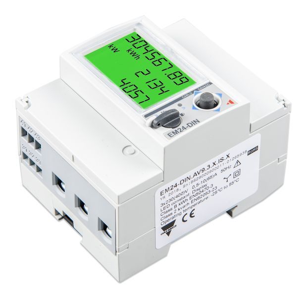 EM24 Ethernet Energy Meter &ndash; 3-phase, up to 65A/phase &ndash; REL200200100 REL200200100 photo