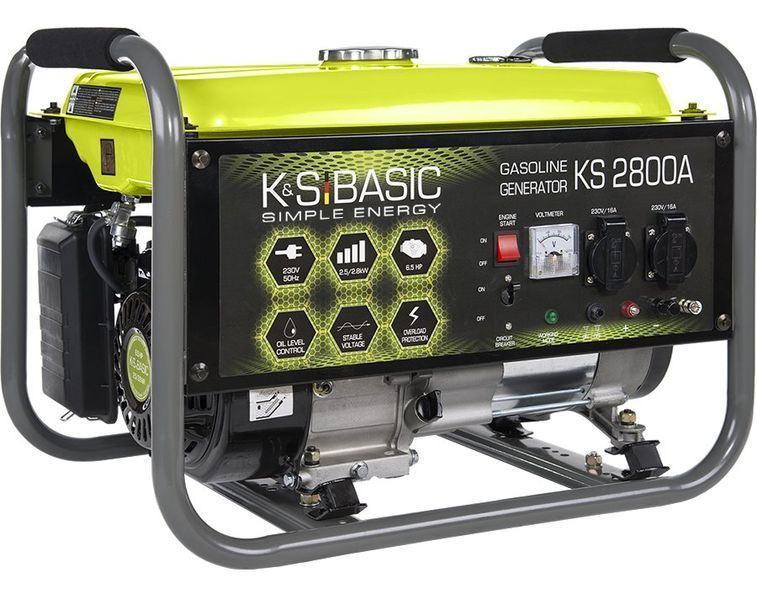 Генератор бензиновий K&S BASIC KSB 2800C (2.8 кВт) - KSB2800C KSB2800C фото